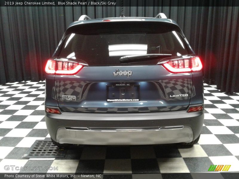 Blue Shade Pearl / Black/Ski Grey 2019 Jeep Cherokee Limited