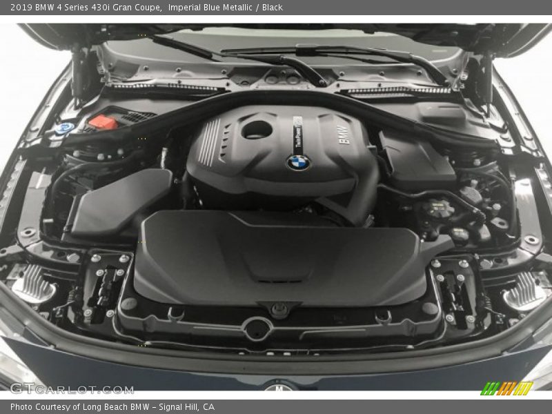 Imperial Blue Metallic / Black 2019 BMW 4 Series 430i Gran Coupe