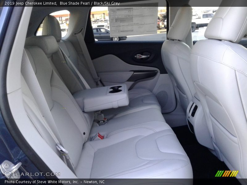Blue Shade Pearl / Black/Ski Grey 2019 Jeep Cherokee Limited