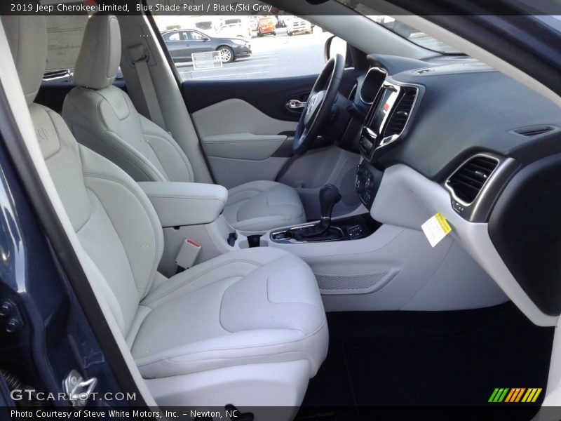 Blue Shade Pearl / Black/Ski Grey 2019 Jeep Cherokee Limited