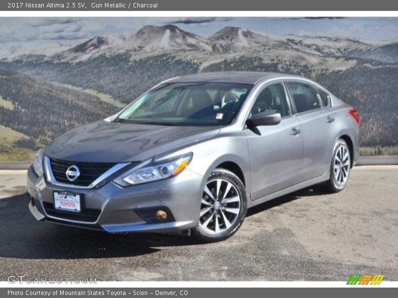Gun Metallic / Charcoal 2017 Nissan Altima 2.5 SV