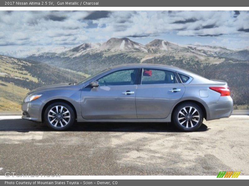 Gun Metallic / Charcoal 2017 Nissan Altima 2.5 SV