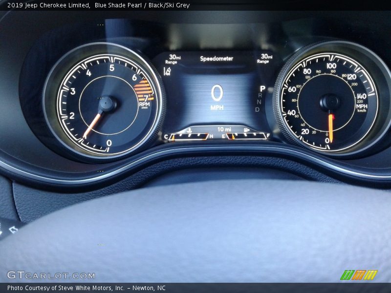  2019 Cherokee Limited Limited Gauges