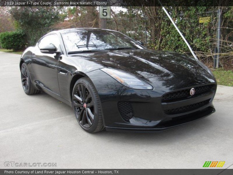 Santorini Black Metallic / Ebony 2019 Jaguar F-Type Coupe