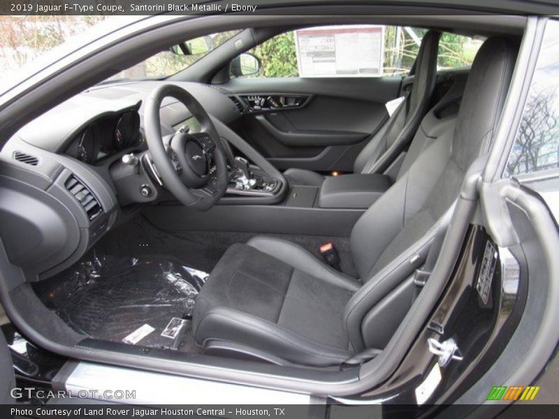  2019 F-Type Coupe Ebony Interior