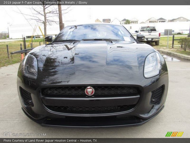 Santorini Black Metallic / Ebony 2019 Jaguar F-Type Coupe
