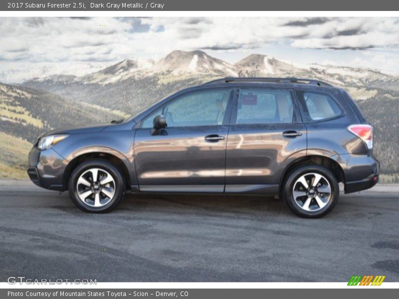 Dark Gray Metallic / Gray 2017 Subaru Forester 2.5i