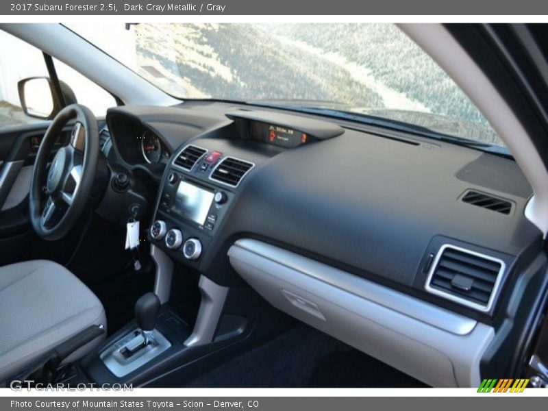 Dark Gray Metallic / Gray 2017 Subaru Forester 2.5i