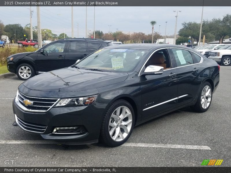 Ashen Gray Metallic / Jet Black/Mojave 2015 Chevrolet Impala LTZ