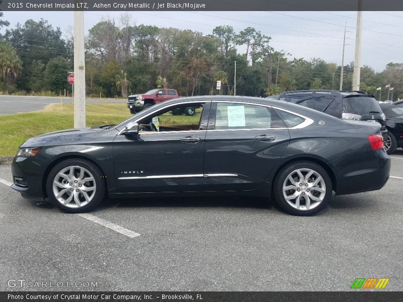 Ashen Gray Metallic / Jet Black/Mojave 2015 Chevrolet Impala LTZ