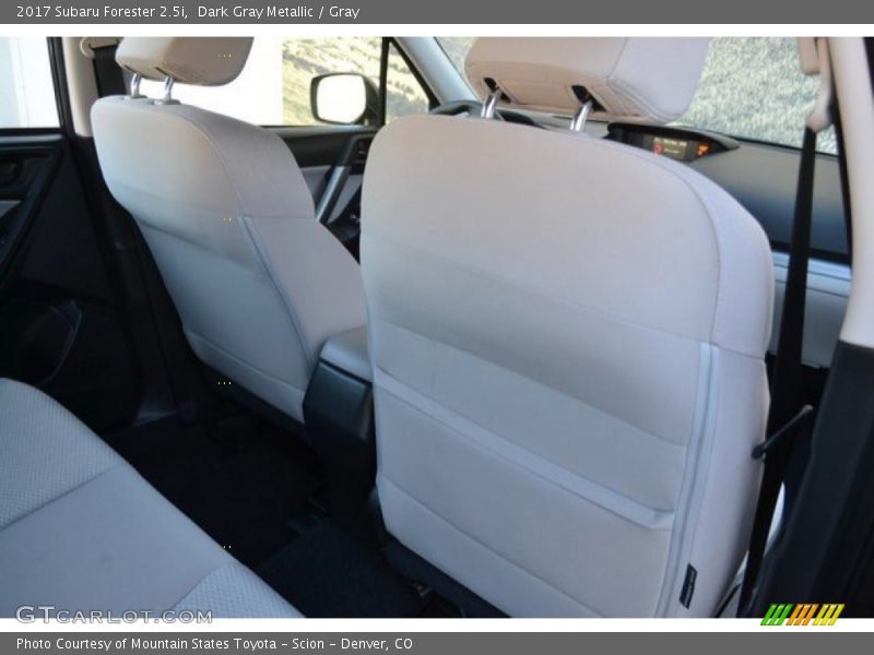 Dark Gray Metallic / Gray 2017 Subaru Forester 2.5i
