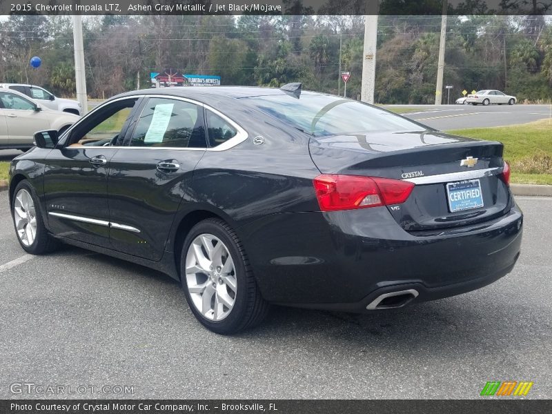 Ashen Gray Metallic / Jet Black/Mojave 2015 Chevrolet Impala LTZ