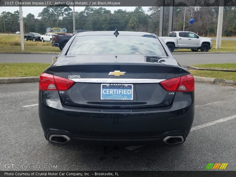 Ashen Gray Metallic / Jet Black/Mojave 2015 Chevrolet Impala LTZ