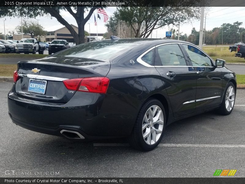 Ashen Gray Metallic / Jet Black/Mojave 2015 Chevrolet Impala LTZ