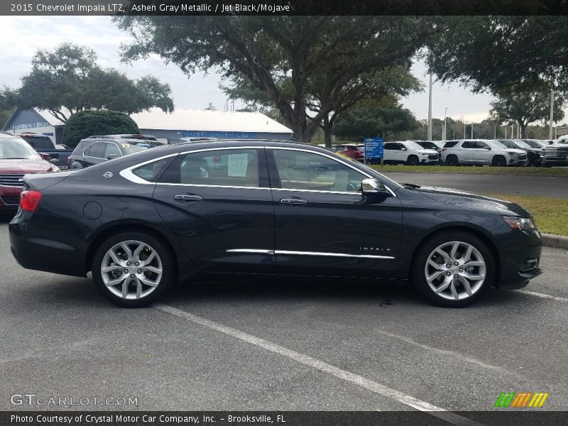 Ashen Gray Metallic / Jet Black/Mojave 2015 Chevrolet Impala LTZ