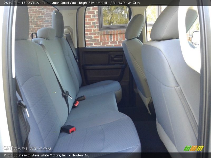 Bright Silver Metallic / Black/Diesel Gray 2019 Ram 1500 Classic Tradesman Quad Cab