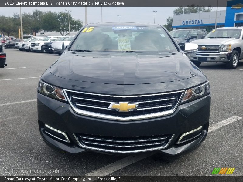 Ashen Gray Metallic / Jet Black/Mojave 2015 Chevrolet Impala LTZ