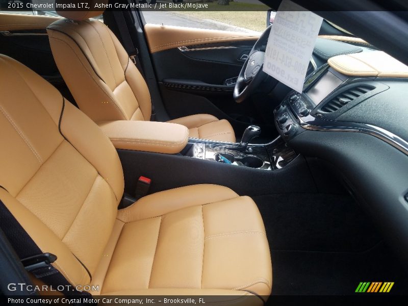 Ashen Gray Metallic / Jet Black/Mojave 2015 Chevrolet Impala LTZ