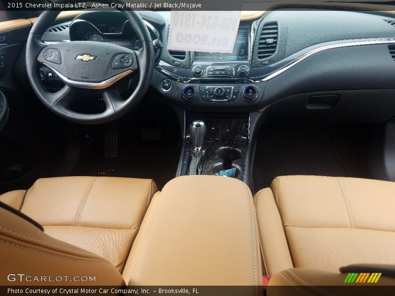 Ashen Gray Metallic / Jet Black/Mojave 2015 Chevrolet Impala LTZ