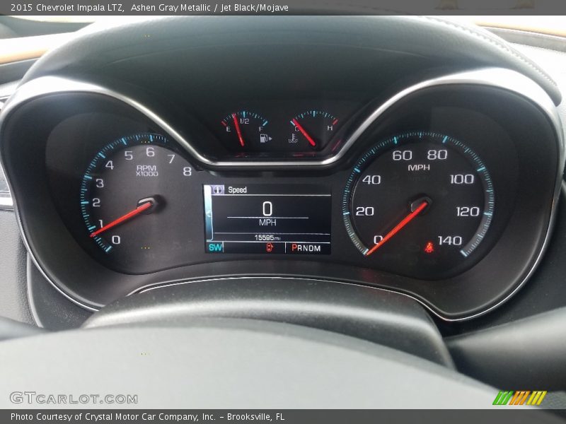 Ashen Gray Metallic / Jet Black/Mojave 2015 Chevrolet Impala LTZ