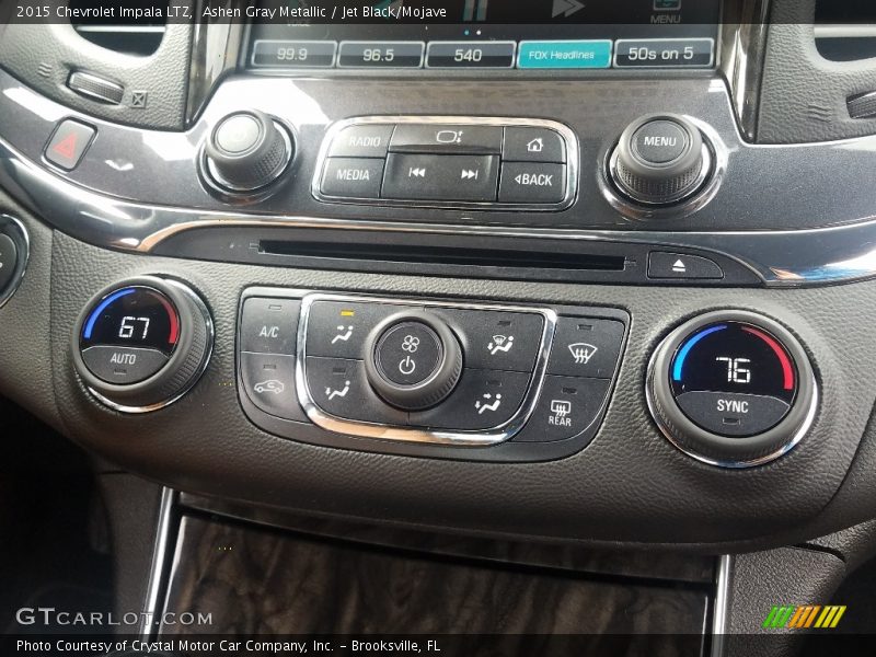 Ashen Gray Metallic / Jet Black/Mojave 2015 Chevrolet Impala LTZ
