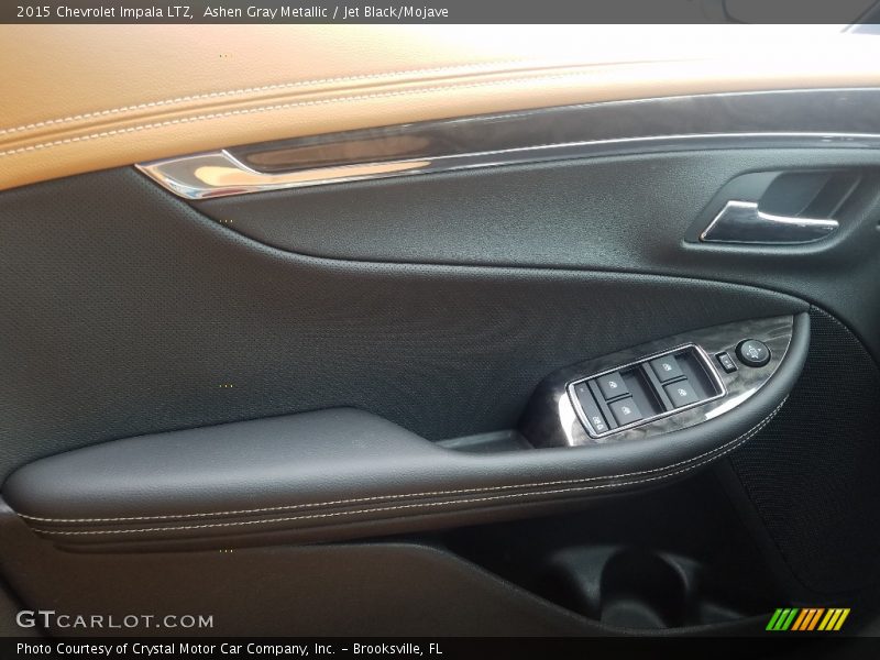 Ashen Gray Metallic / Jet Black/Mojave 2015 Chevrolet Impala LTZ
