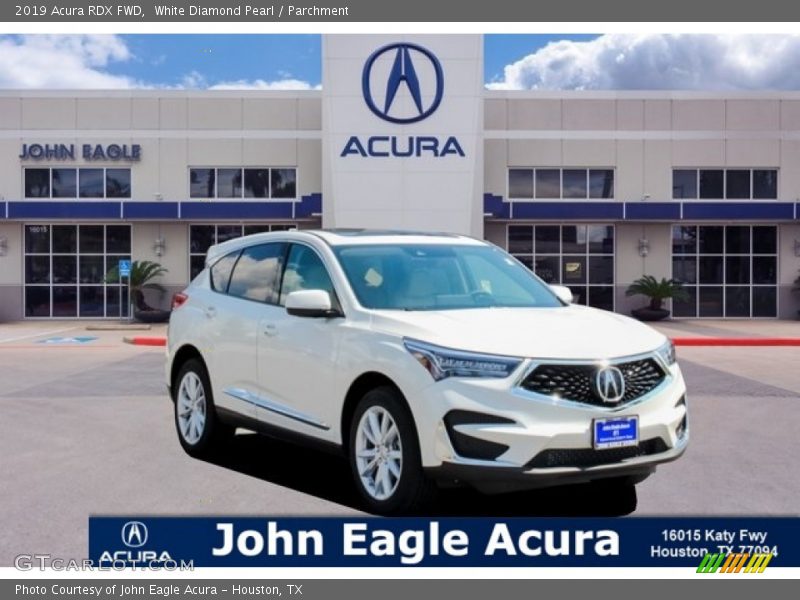 White Diamond Pearl / Parchment 2019 Acura RDX FWD