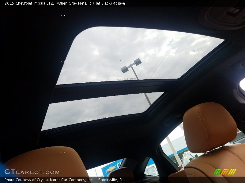 Ashen Gray Metallic / Jet Black/Mojave 2015 Chevrolet Impala LTZ