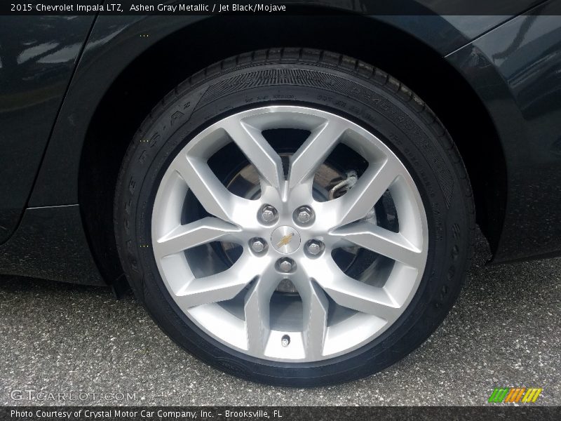 Ashen Gray Metallic / Jet Black/Mojave 2015 Chevrolet Impala LTZ