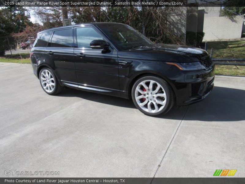 Santorini Black Metallic / Ebony/Ebony 2019 Land Rover Range Rover Sport Supercharged Dynamic