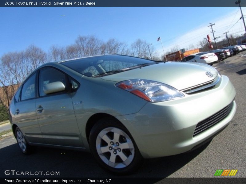 Silver Pine Mica / Beige 2006 Toyota Prius Hybrid