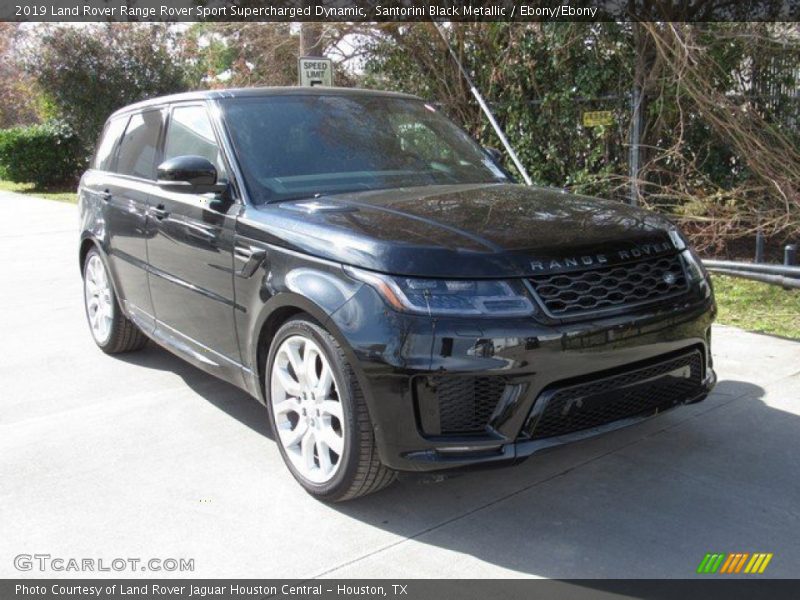Santorini Black Metallic / Ebony/Ebony 2019 Land Rover Range Rover Sport Supercharged Dynamic