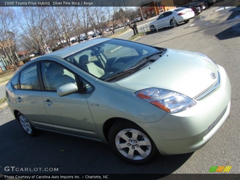 Silver Pine Mica / Beige 2006 Toyota Prius Hybrid