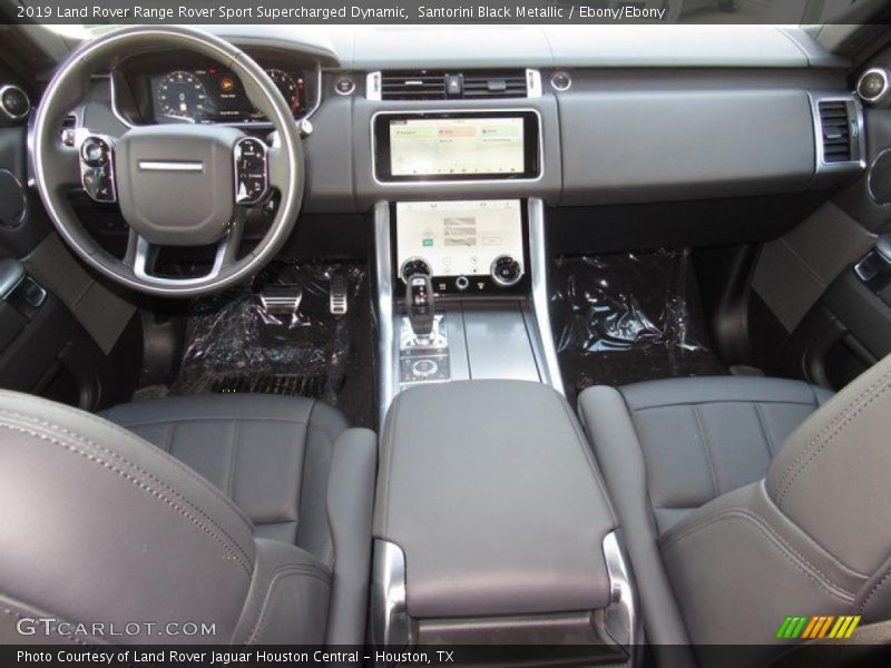 Santorini Black Metallic / Ebony/Ebony 2019 Land Rover Range Rover Sport Supercharged Dynamic