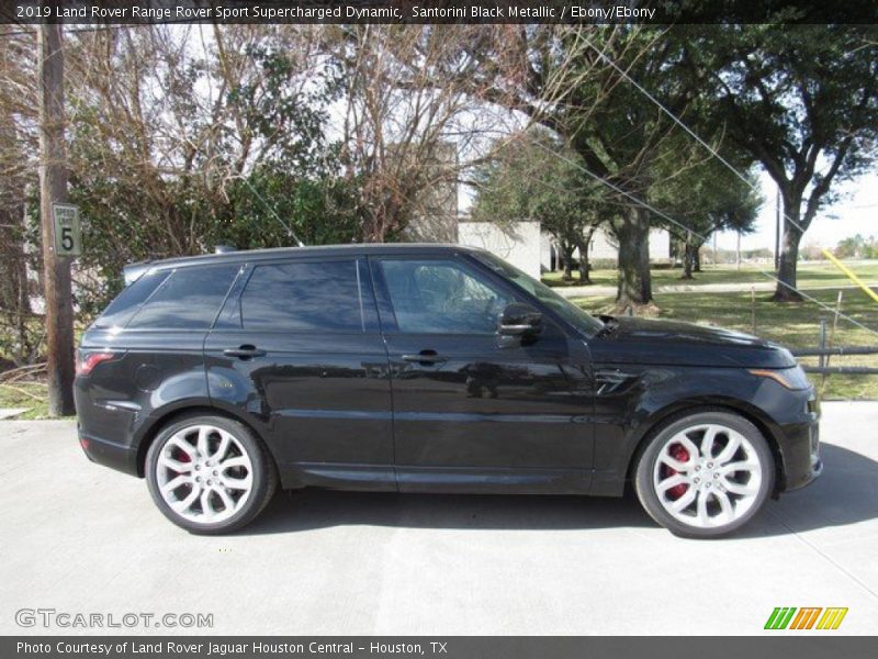 Santorini Black Metallic / Ebony/Ebony 2019 Land Rover Range Rover Sport Supercharged Dynamic