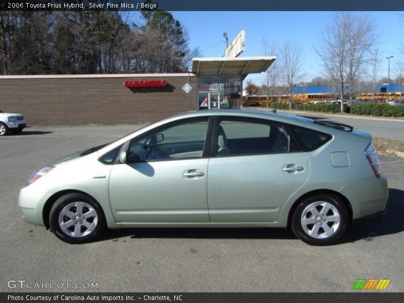 Silver Pine Mica / Beige 2006 Toyota Prius Hybrid
