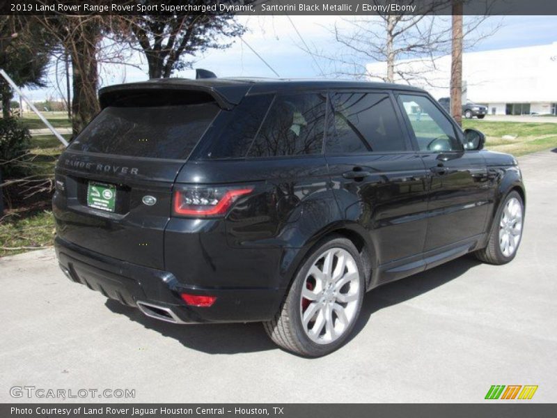 Santorini Black Metallic / Ebony/Ebony 2019 Land Rover Range Rover Sport Supercharged Dynamic