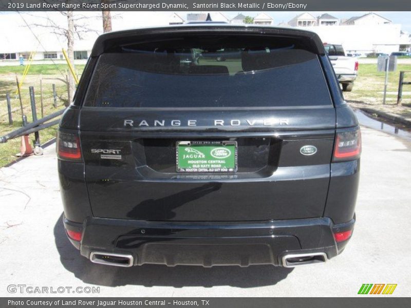 Santorini Black Metallic / Ebony/Ebony 2019 Land Rover Range Rover Sport Supercharged Dynamic