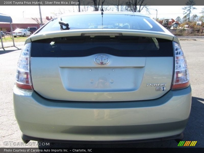 Silver Pine Mica / Beige 2006 Toyota Prius Hybrid