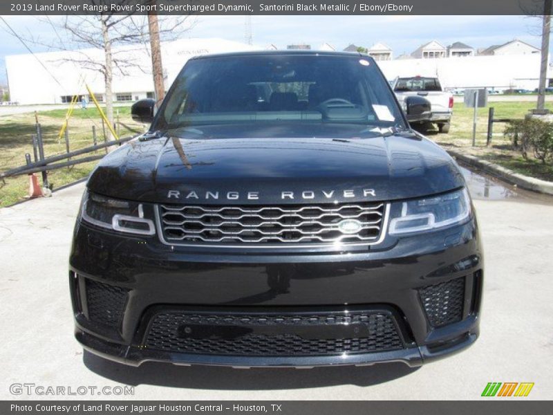 Santorini Black Metallic / Ebony/Ebony 2019 Land Rover Range Rover Sport Supercharged Dynamic