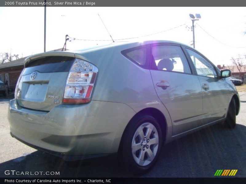 Silver Pine Mica / Beige 2006 Toyota Prius Hybrid