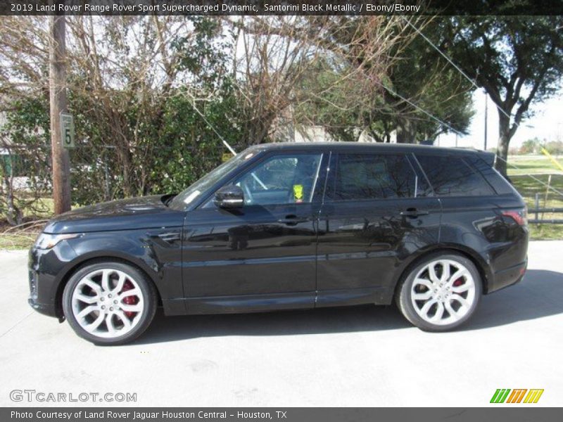 Santorini Black Metallic / Ebony/Ebony 2019 Land Rover Range Rover Sport Supercharged Dynamic