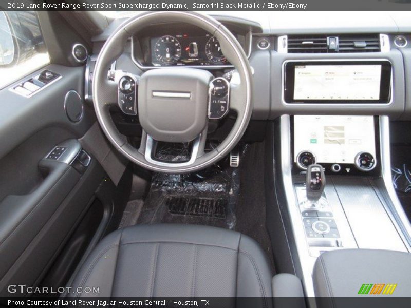 Santorini Black Metallic / Ebony/Ebony 2019 Land Rover Range Rover Sport Supercharged Dynamic