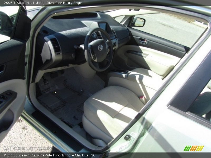 Silver Pine Mica / Beige 2006 Toyota Prius Hybrid