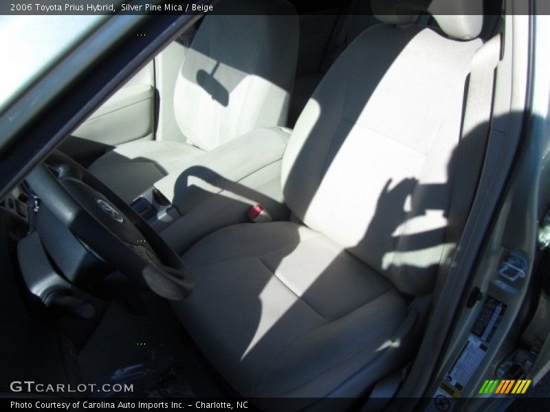 Silver Pine Mica / Beige 2006 Toyota Prius Hybrid