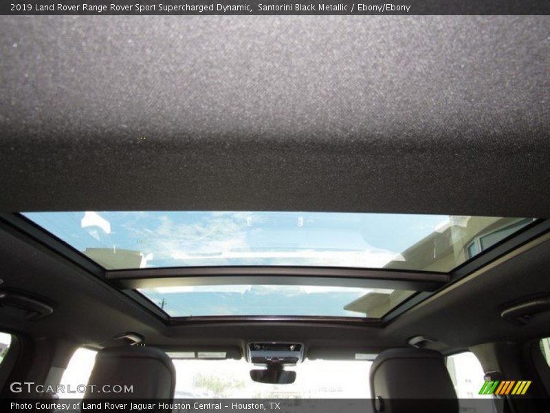 Santorini Black Metallic / Ebony/Ebony 2019 Land Rover Range Rover Sport Supercharged Dynamic