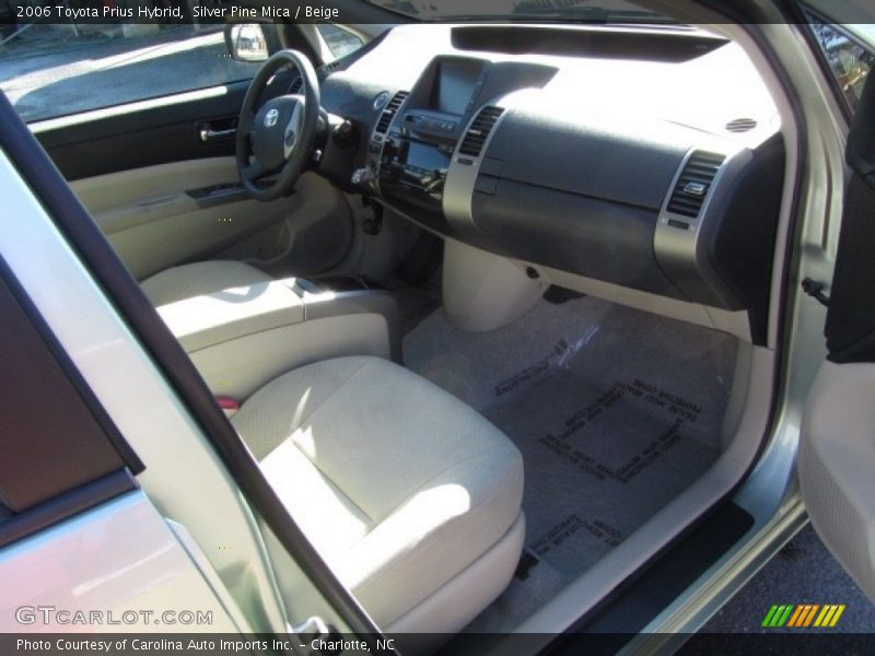 Silver Pine Mica / Beige 2006 Toyota Prius Hybrid