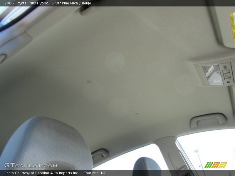 Silver Pine Mica / Beige 2006 Toyota Prius Hybrid