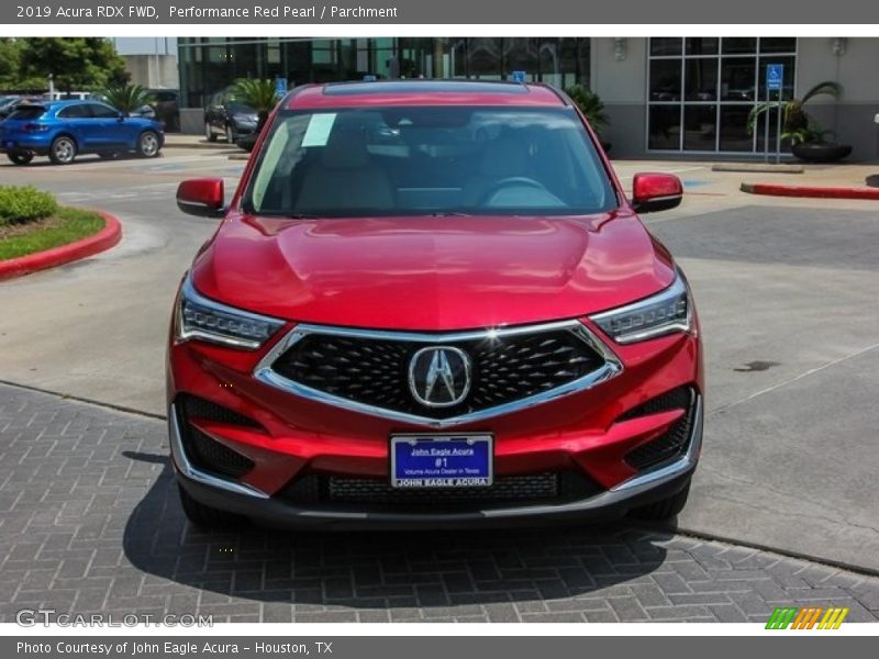 Performance Red Pearl / Parchment 2019 Acura RDX FWD