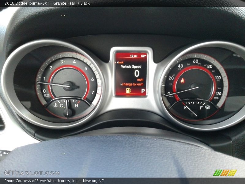 Granite Pearl / Black 2018 Dodge Journey SXT
